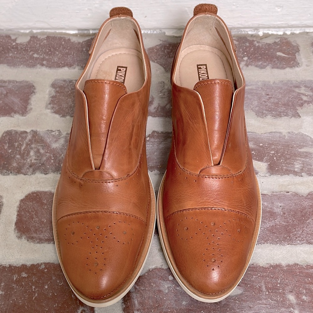 Pikolinos Santorini Slip-On Oxford Leather Loafer size 40 or 9